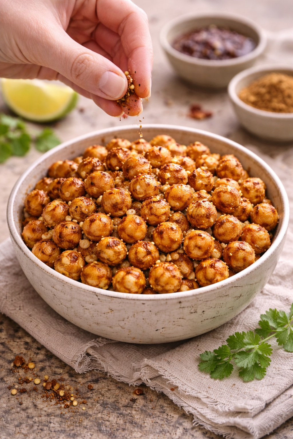 Roasted Chickpeas | Chatpata Masala