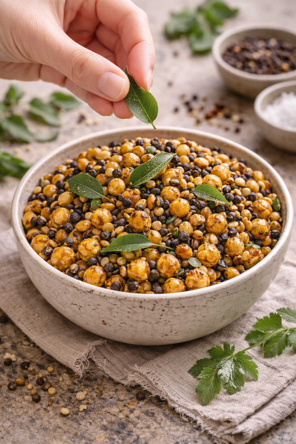 Roasted Mixed Dals | South Indian Pepper